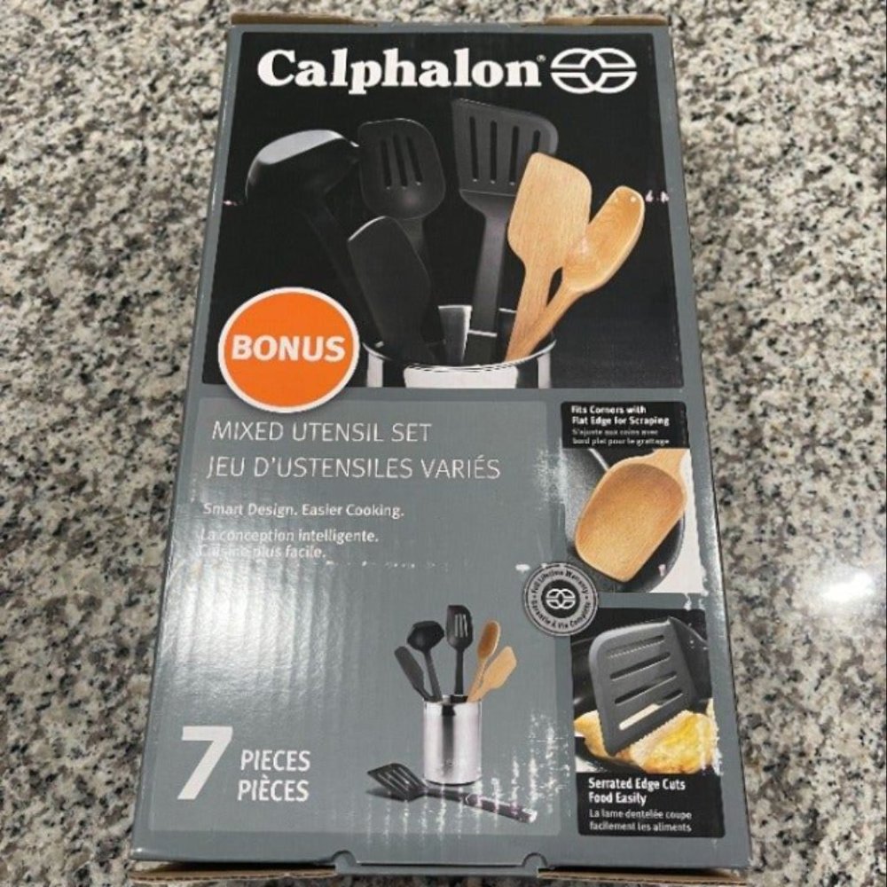 Calphalon 7-Piece Gourmet Mixed Kitchen Utensil Set - Picture 2 of 8